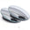 2Pcs Round Frame Convex Blind Spot Mirror Safety Driving Wide-angle 360 Degree Adjustable Clear Rearview Mirror Car Accessories BrothersCarCare