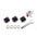 2/4PCS Car Tyre Valve Cap Lamp Waterproof Solar Energy LED Tire Light Gas Nozzle Cap Motion Sensors for Auto Motorcycle Bicycle - BrothersCarCare