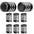8Pc Tire Valve Caps Tyre Rim Stem Cover Dust Proof Auto Wheel Cap Aluminum Alloy Nipple Caps for Cars and Motorcycles Bikes - BrothersCarCare