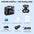 AZDOME GS63Pro 4K UHD Dash Cam 1080P Rear Camera 24H Parking Monitor Built-in GPS 5.8GHz WIFI Voice Guidance Night Vision - BrothersCarCare