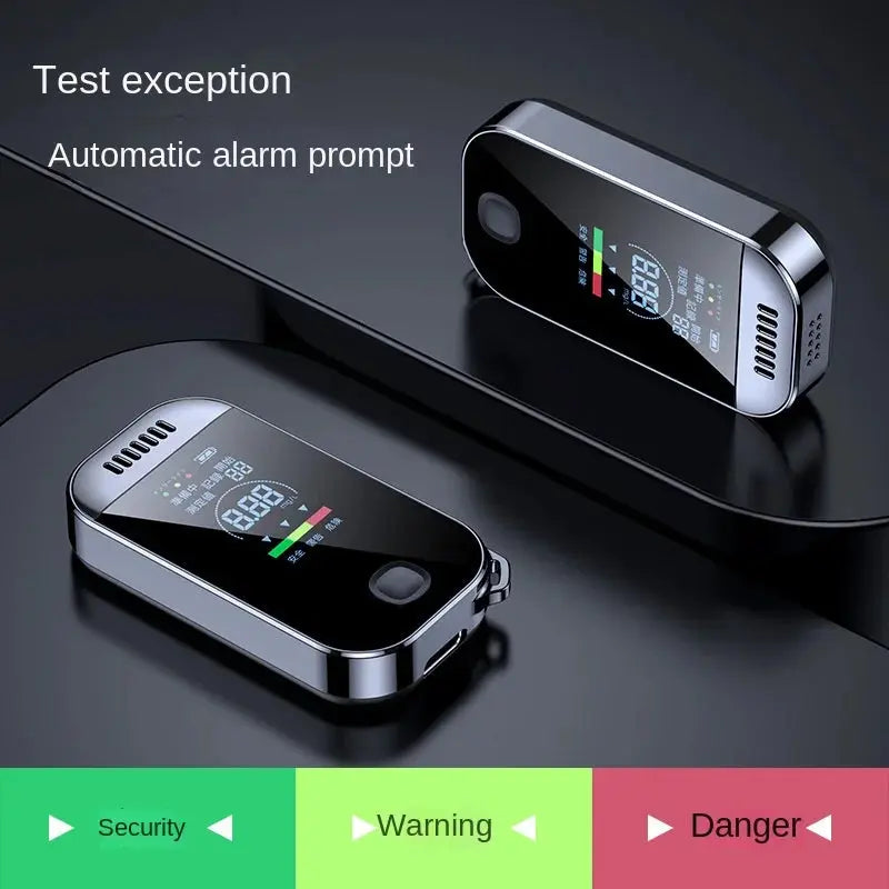 Alcohol Tester with Digital Display | Breathalyzer for Drunk Driving | Portable Measuring Instrument BrothersCarCare