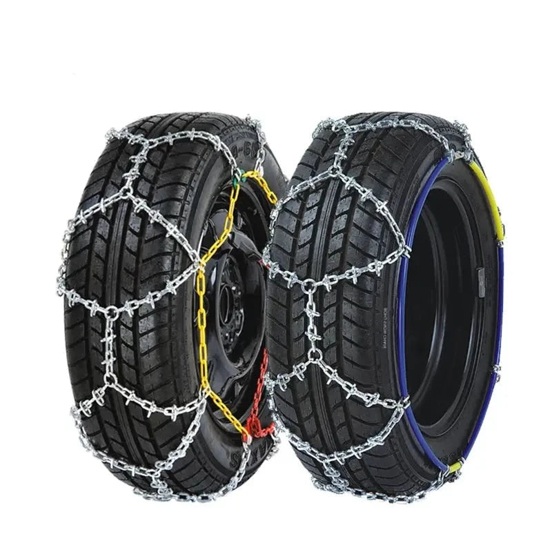 BOHU alloy steel anti skid chain for cars car tire snow chain with additional rings snow chains car BrothersCarCare