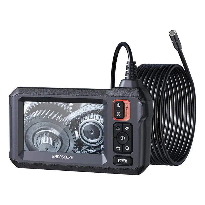 Borescope With 8 Light Endoscope Cameras, 4.3Inch HD Screen Inspection Camera, 16.5Ft Flexible Endoscope Camera BrothersCarCare