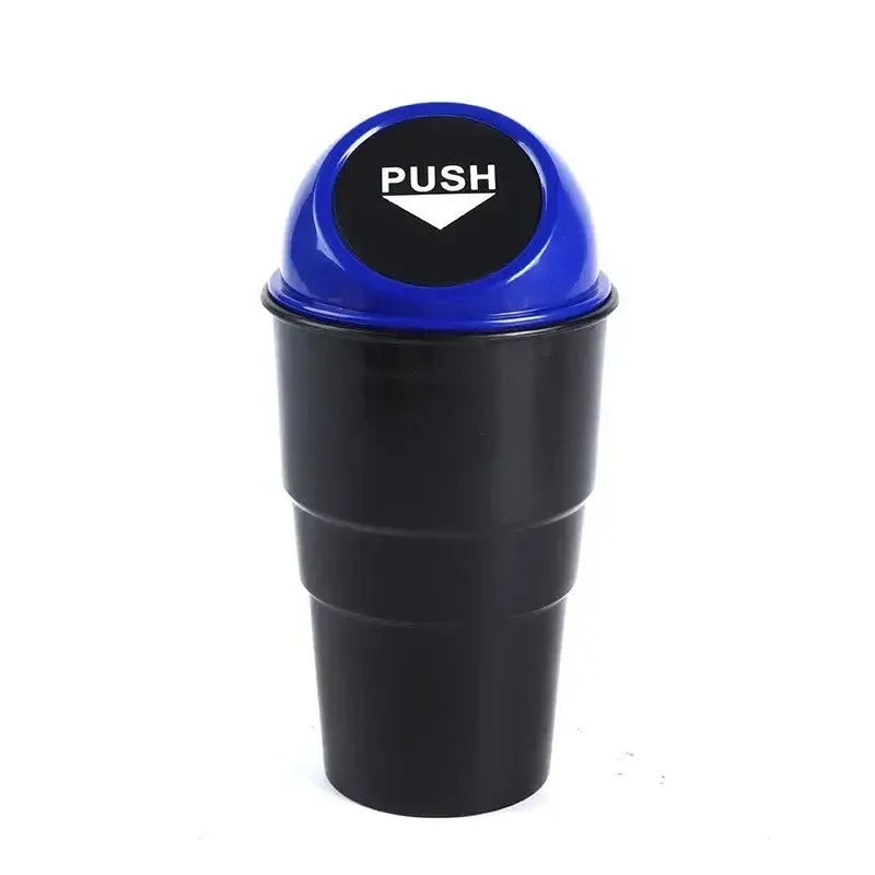 Car Garbage Can Bin with Lid, Leakproof Vehicle Automotive Cup Holder Car Trash Can, Small Trash Bin for Automotive Accessories BrothersCarCare
