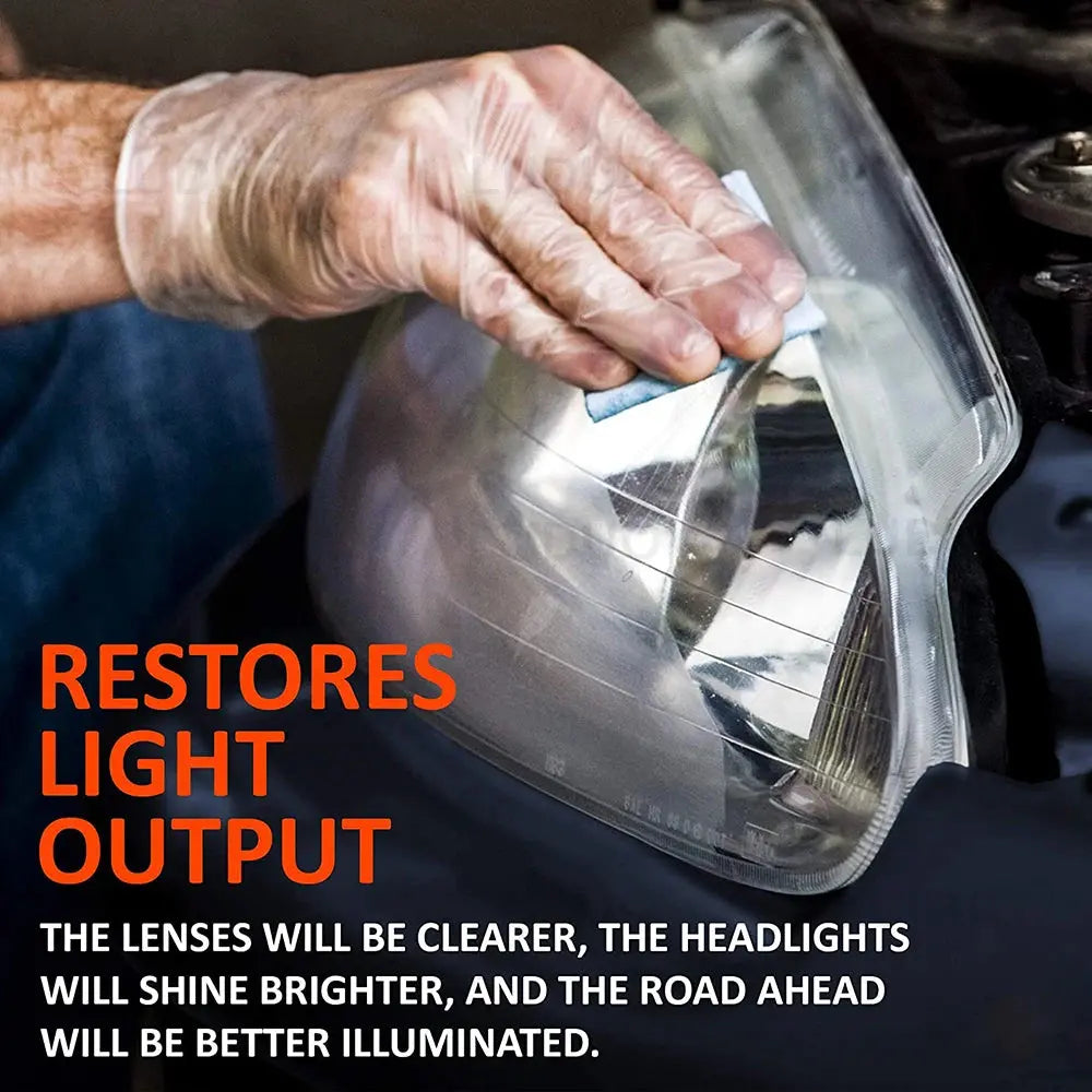 Car Headlight Restoration Kits Repair Polishing Scratch Remove Refurbish Coating Oxidation Repair Car Light Repair for Drill BrothersCarCare