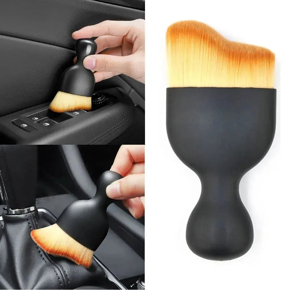 Car Interior Cleaning Detaling brush Air Conditioner Air Outlet Cleaning Brush Car Brush Car Crevice Dust Removal Artifact Brush BrothersCarCare