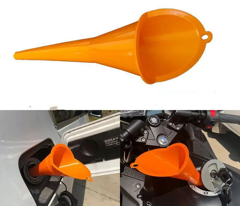 Long-Mouth Plastic Fuel Funnel BrothersCarCare