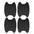4pcs/Set Carbon Fiber Car Door Handle Cup Bowl Sticker Anti-Scratch Protective Cover Stickers Auto Exterior Styling Accessories - BrothersCarCare