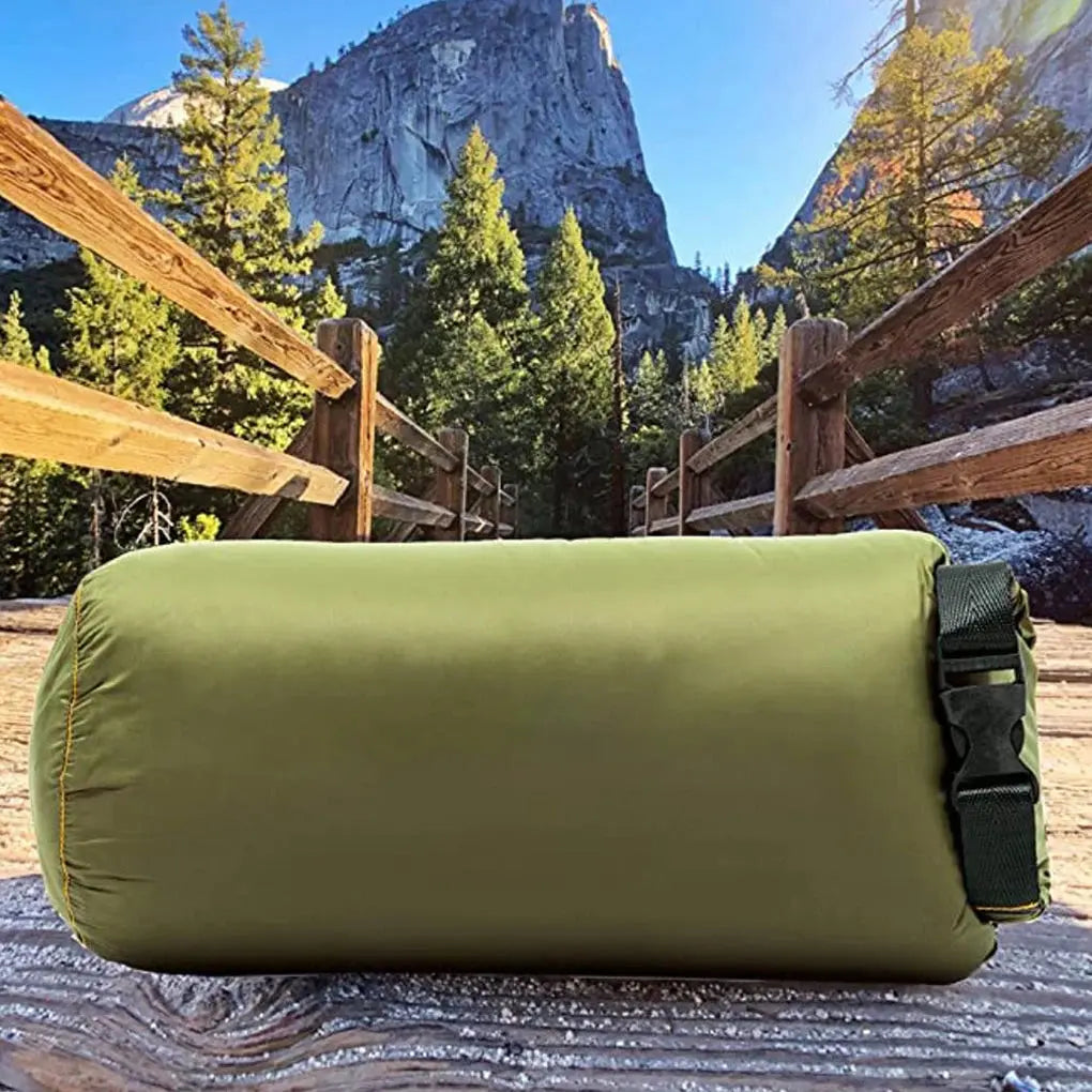 Ultralight Down Camping Blanket Outdoor Portable Storage Compression Slumber Bag Travel Sundries Bag Waterproof Lazy Bag BrothersCarCare